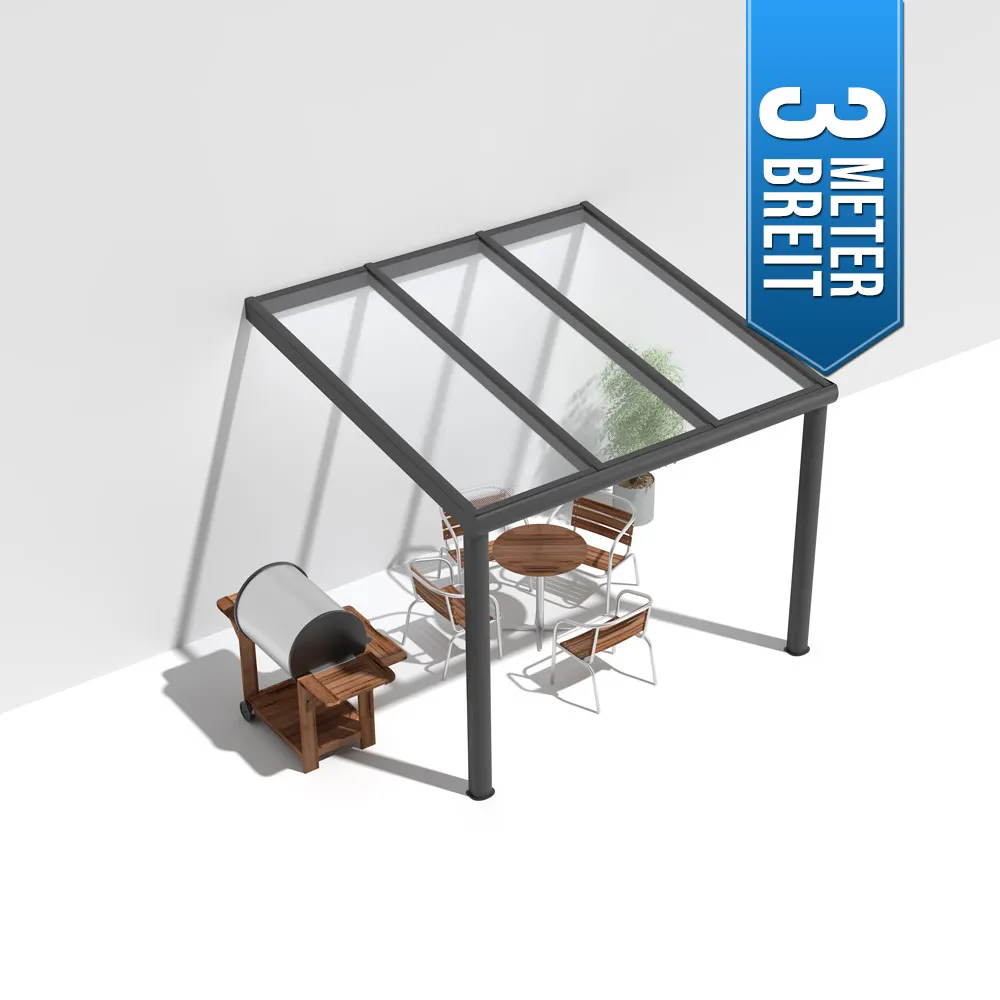 Terrassenueberdachung-Alu-anthrazit-Premium-mit-16mm-Stegplatten-klarfarblos-3-meter-breit