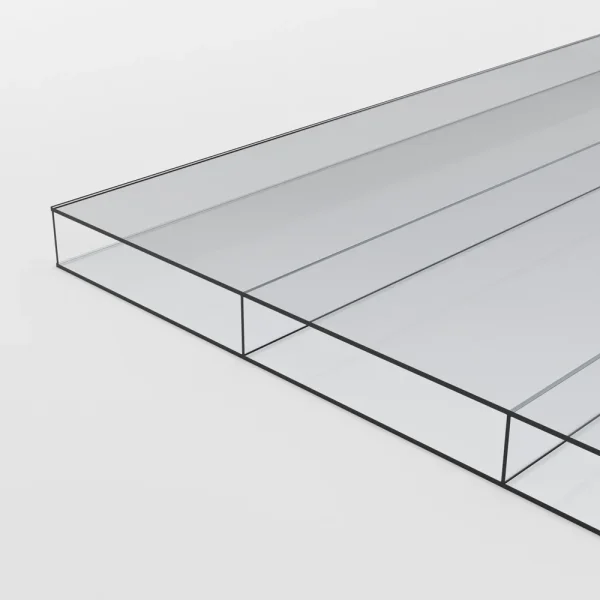 Doppelstegplatten 16/64mm Acrylglas Luxline klar/farblos 2