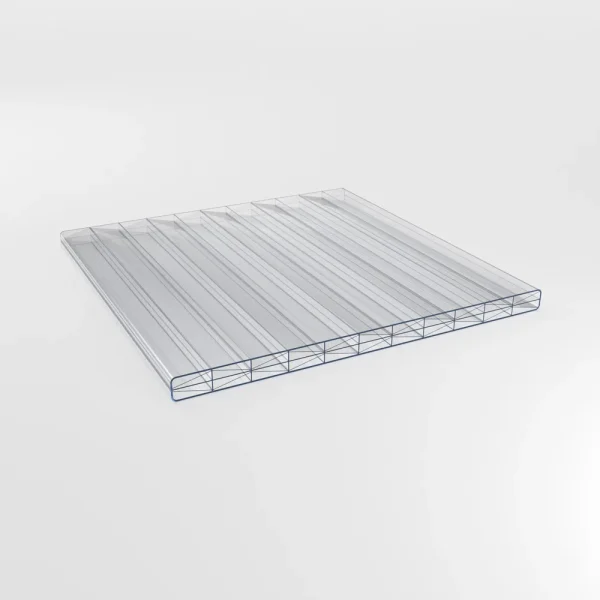 Doppelstegplatten 16 mm Polycarbonat X-Struktur klar/farblos 4