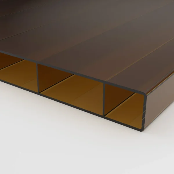 Doppelstegplatten 16/64mm Acrylglas Luxline klar/farblos 2
